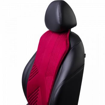 2 579 р. Накидка на сиденье (1 место Афины) ЛЮКС ст ВАН ВЭЙ Lord Autofashion   (красный, строчка темно-красный)  с доставкой в г. Пермь. Увеличить фотографию 8