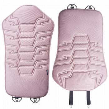 2 579 р. Накидка на сиденье (1 место Афины) ЛЮКС ст ФОРТ Lord Autofashion   (розовый, строчка розовая)  с доставкой в г. Пермь. Увеличить фотографию 10