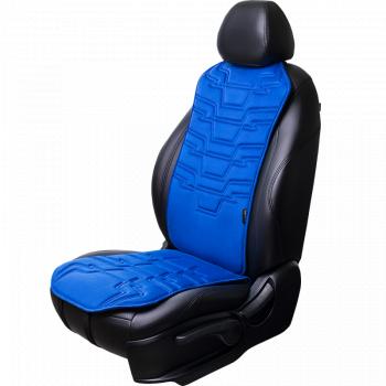 2 579 р. Накидка на сиденье (1 место Афины) ЛЮКС ст ФОРТ Lord Autofashion   (синий, строчка темно-синяя)  с доставкой в г. Пермь. Увеличить фотографию 10