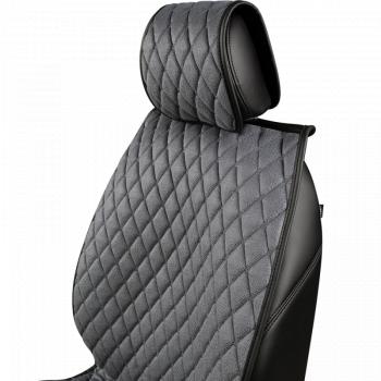 3 999 р. Накидка на сиденье (2 места Каир) ТЕЙЛОР ст БАЙРОН Lord Autofashion   (серый, строчка серая)  с доставкой в г. Пермь. Увеличить фотографию 6