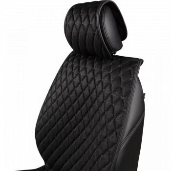 3 999 р. Накидка на сиденье (2 места Каир) ТЕЙЛОР ст БАЙРОН Lord Autofashion   (черный, строчка серая)  с доставкой в г. Пермь. Увеличить фотографию 8