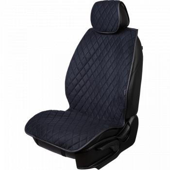 6 499 р. Накидка на сидение (5 мест Софа) ТЕЙЛОР ст РОМБ Lord Autofashion   (черный, строчка черная)  с доставкой в г. Пермь. Увеличить фотографию 3
