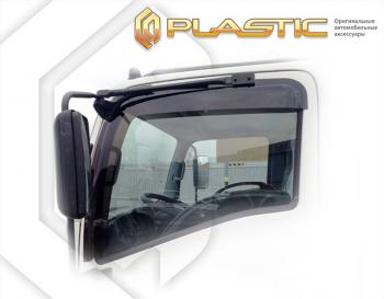 Дефлектора окон CA-Plastic Lifan Solano (2016-2025)  дорестайлинг (Classic прозрачный)
