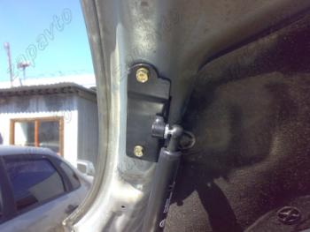 3 299 р. Упор капота ТехноМастер  Nissan Note  1 (2004-2013) E11 дорестайлинг, E11 рестайлинг  с доставкой в г. Пермь. Увеличить фотографию 3