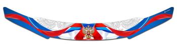 2 899 р. Дефлектор капота CA-Plastic  Geely Okavango (2021-2025) (Серия Полноцвет, окрашенный)  с доставкой в г. Пермь. Увеличить фотографию 8