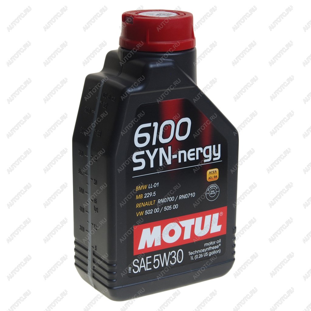 1 099 р. Масло моторное 6100 SYN-NERGIE 5W30 псинт.1л MOTUL MOTUL 112137  с доставкой в г. Пермь