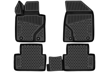 Коврики 3D в салон подходят для LIVAN S6 Pro 2023 - 4шт. (полиуретан)  Ливан С6 Про Element element3dan0634210k