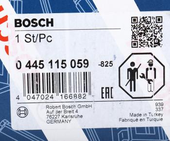 38 999 р. Форсунка MERCEDES E (W212) топливная BOSCH BOSCH 0445115059 BOSCH 0445115059  с доставкой в г. Пермь. Увеличить фотографию 5