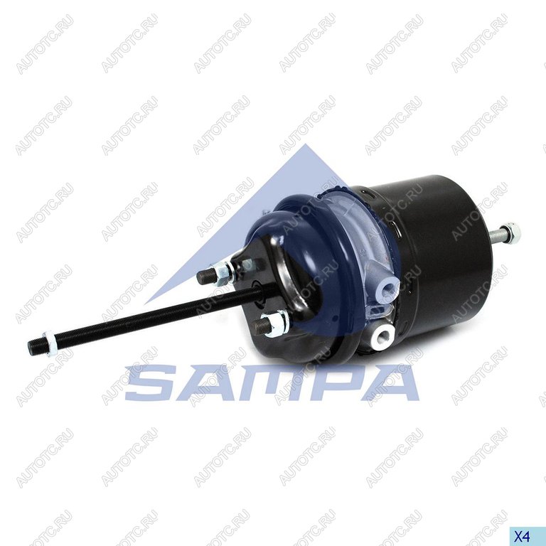 5 399 р. Энергоаккумулятор SCANIA VOLVO тип 2424 (барабанный тормоз) SAMPA SAMPA 094.036-01  с доставкой в г. Пермь