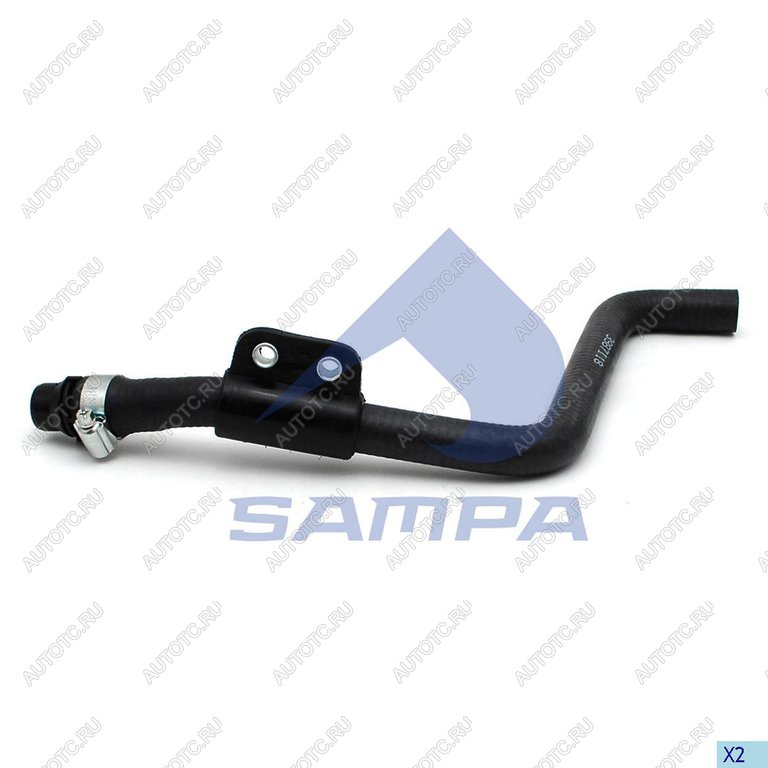 1 149 р. Патрубок DAF радиатора нижний SAMPA SAMPA 052.003 SAMPA 052.003  с доставкой в г. Пермь