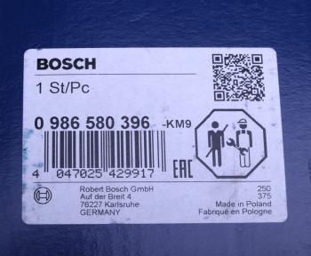 19 399 р. Насос топливный MERCEDES C (W204) (07-13),E (W212) (09-) BOSCH BOSCH 0986580396  с доставкой в г. Пермь. Увеличить фотографию 6