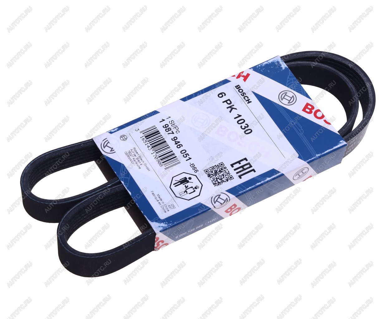 919 р. Ремень приводной поликлиновой 6PK1030 BOSCH BOSCH 1987946051  с доставкой в г. Пермь