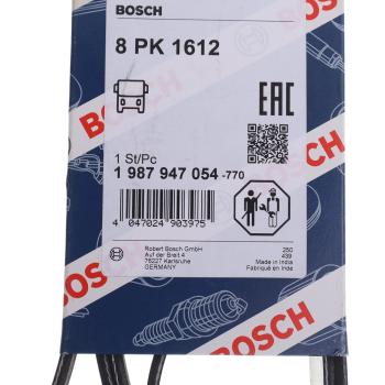 1 589 р. Ремень приводной поликлиновой 8PK1612 КАМАЗ-5490 BOSCH BOSCH 1987947054  с доставкой в г. Пермь. Увеличить фотографию 3