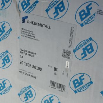 12 999 р. Насос водяной MERCEDES дв.OM501,OM502 BF BF 20160350100  с доставкой в г. Пермь. Увеличить фотографию 4