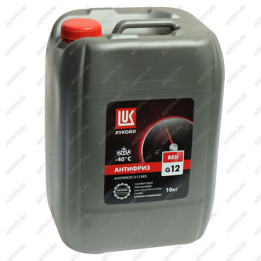 2 449 р. Антифриз красный -40C 10кг G12 Red ЛУКОЙЛ LUKOIL 227390  с доставкой в г. Пермь