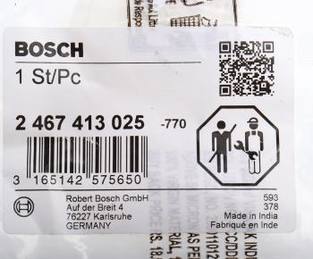6 449 р. Клапан VW AUDI SEAT SKODA перепускной ТНВД BOSCH BOSCH 2467413025  с доставкой в г. Пермь. Увеличить фотографию 3