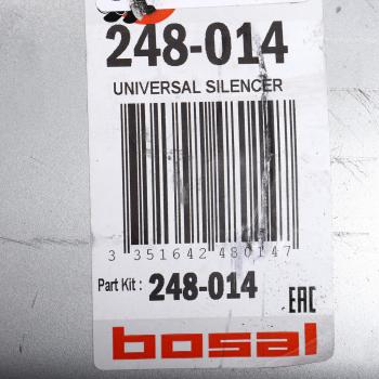 6 999 р. Глушитель универсальный средняя часть BOSAL BOSAL 248-014  с доставкой в г. Пермь. Увеличить фотографию 3
