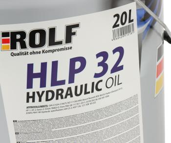 4 749 р. Масло гидравлическое HYDRAULIC HLP 32 20л ROLF ROLF 322481  с доставкой в г. Пермь. Увеличить фотографию 2