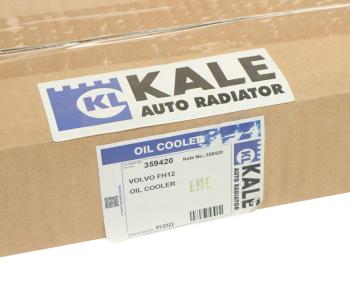 12 999 р. Радиатор масляный VOLVO FH12,FM12 KALE KALE 359420  с доставкой в г. Пермь. Увеличить фотографию 4