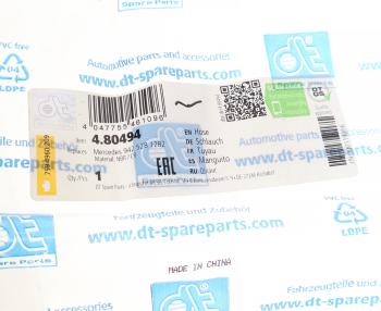 2 399 р. Патрубок MERCERDES Actros маслоналивной DT DT 4.80494  с доставкой в г. Пермь. Увеличить фотографию 2