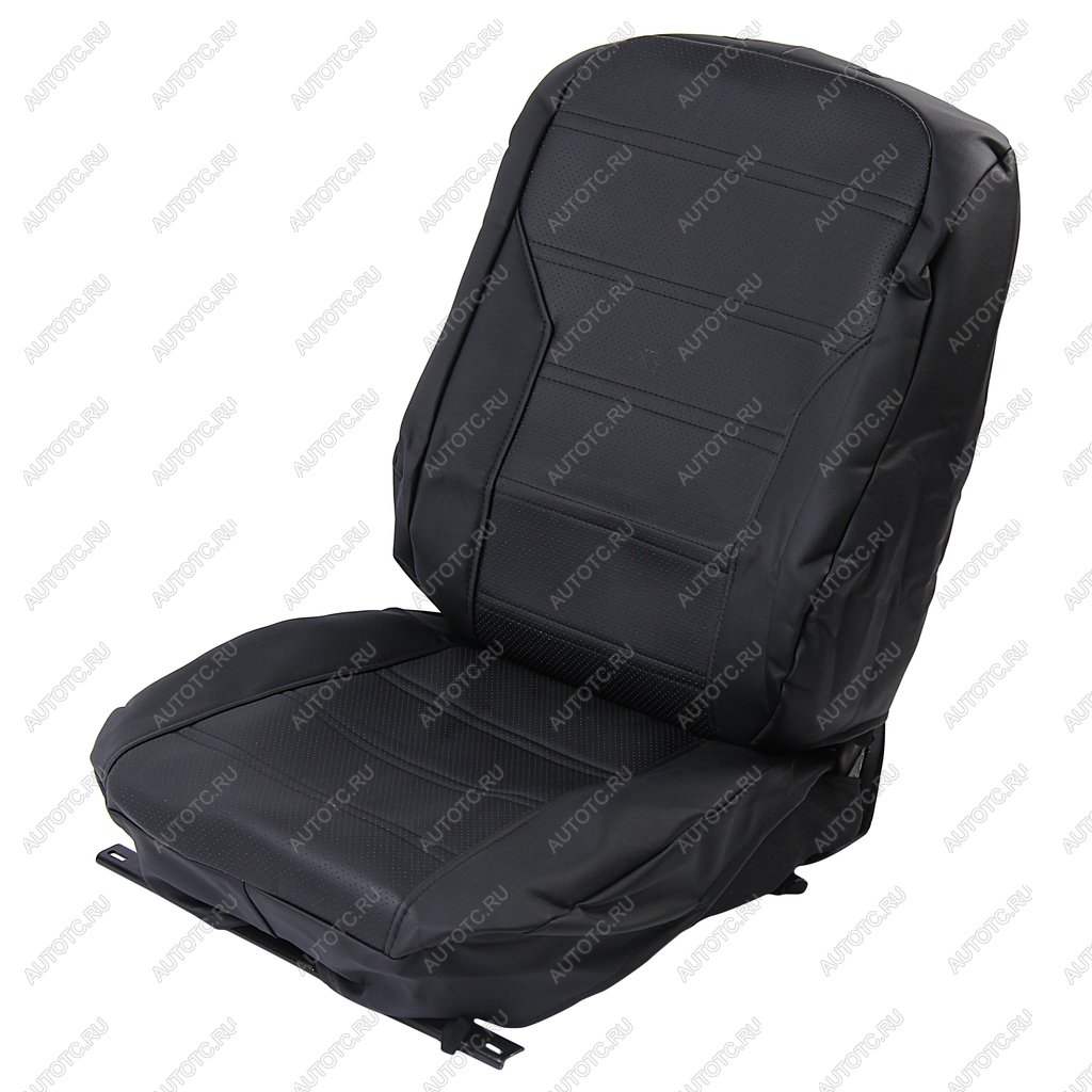 6 999 р. Авточехлы MITSUBISHI Outlander 2 (06-12) экокожа черные PANDORA-A PANDORA-A outlander ii cla-1105  с доставкой в г. Пермь