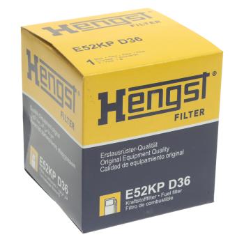 1 289 р. Фильтр топливный MERCEDES Atego,Axor HENGST HENGST e52kpd36  с доставкой в г. Пермь. Увеличить фотографию 3