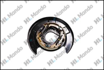 3 899 р. Щит тормоза SSANGYONG Actyon (10-) (2WD) задний левый (с колодками) MANDO MANDO ex4831034012 MANDO ex4831034012  с доставкой в г. Пермь. Увеличить фотографию 2