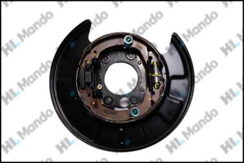 6 799 р. Щит тормоза HYUNDAI Tucson (04-) (2WD) KIA Sportage (04-) (2WD) задний правый (с колодками) MANDO MANDO ex582702e000 MANDO ex582702e000  с доставкой в г. Пермь. Увеличить фотографию 2