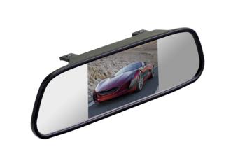 4 799 р. Монитор универсальный в зеркале INTERPOWER INTERPOWER ip mirror 5hd  с доставкой в г. Пермь. Увеличить фотографию 1