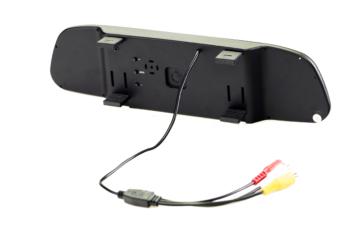 4 799 р. Монитор универсальный в зеркале INTERPOWER INTERPOWER ip mirror 5hd  с доставкой в г. Пермь. Увеличить фотографию 2