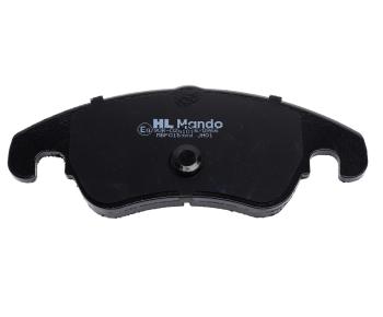 3 099 р. Колодки тормозные AUDI A6 (11-),A7 передние (4шт.) MANDO MANDO mbf015380  с доставкой в г. Пермь. Увеличить фотографию 3