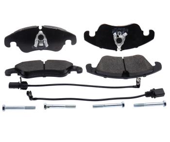 3 099 р. Колодки тормозные AUDI A6 (11-),A7 передние (4шт.) MANDO MANDO mbf015380  с доставкой в г. Пермь. Увеличить фотографию 1