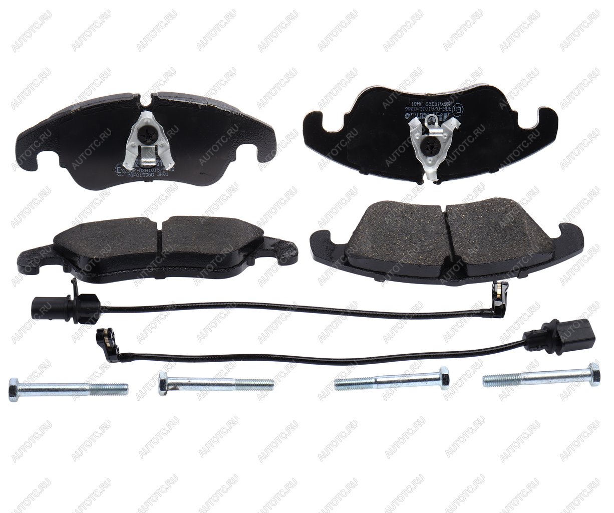 3 099 р. Колодки тормозные AUDI A6 (11-),A7 передние (4шт.) MANDO MANDO mbf015380  с доставкой в г. Пермь