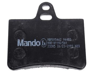 1 599 р. Колодки тормозные CITROEN C5 (01-) задние (4шт.) MANDO MANDO mbf015462 MANDO mbf015462  с доставкой в г. Пермь. Увеличить фотографию 3