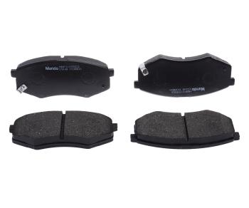 2 589 р. Колодки тормозные HYUNDAI Sonata YF (10-) передние (4шт.) MANDO MANDO mbf015553 MANDO mbf015553  с доставкой в г. Пермь. Увеличить фотографию 1
