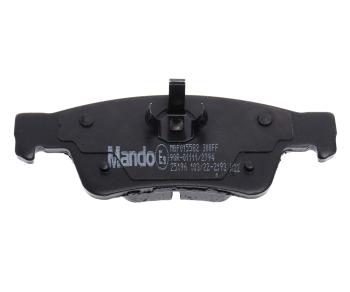 2 069 р. Колодки тормозные JEEP Grand Cherokee (10-) задние (4шт.) MANDO MANDO mbf015582 MANDO mbf015582  с доставкой в г. Пермь. Увеличить фотографию 4