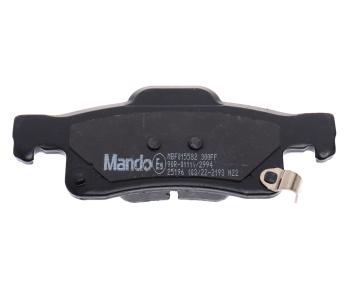 2 069 р. Колодки тормозные JEEP Grand Cherokee (10-) задние (4шт.) MANDO MANDO mbf015582 MANDO mbf015582  с доставкой в г. Пермь. Увеличить фотографию 3