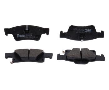 2 069 р. Колодки тормозные JEEP Grand Cherokee (10-) задние (4шт.) MANDO MANDO mbf015582 MANDO mbf015582  с доставкой в г. Пермь. Увеличить фотографию 1