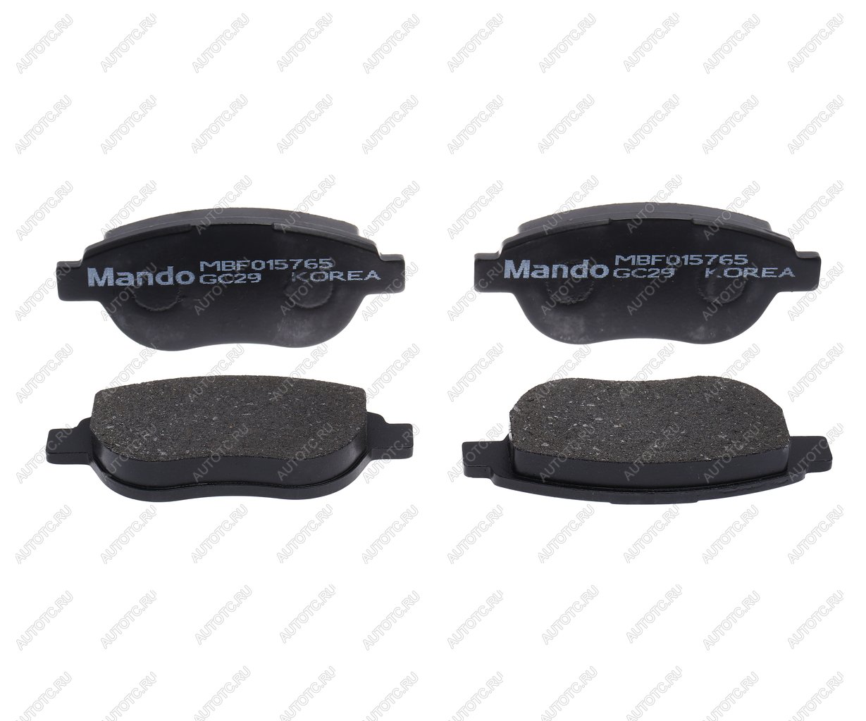 1 939 р. Колодки тормозные FIAT 500L OPEL Corsa передние (4шт.) MANDO MANDO mbf015765 MANDO mbf015765  с доставкой в г. Пермь