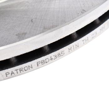 4 299 р. Диск тормозной MAZDA 3 (03-12) (2.0),5 (05-) (R16) передний (1шт.) PATRON PATRON pbd4385  с доставкой в г. Пермь. Увеличить фотографию 5