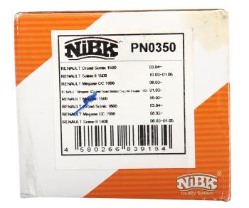 2 999 р. Колодки тормозные RENAULT Megane 2,Scenic 2 передние (4шт.) NIBK NIBK pn0350 NIBK pn0350  с доставкой в г. Пермь. Увеличить фотографию 4
