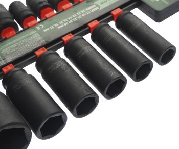 3 499 р. Набор головок ударных 12 комбинированных 14 предметов ROCKFORCE ROCKFORCE rf-4149mpb  с доставкой в г. Пермь. Увеличить фотографию 3
