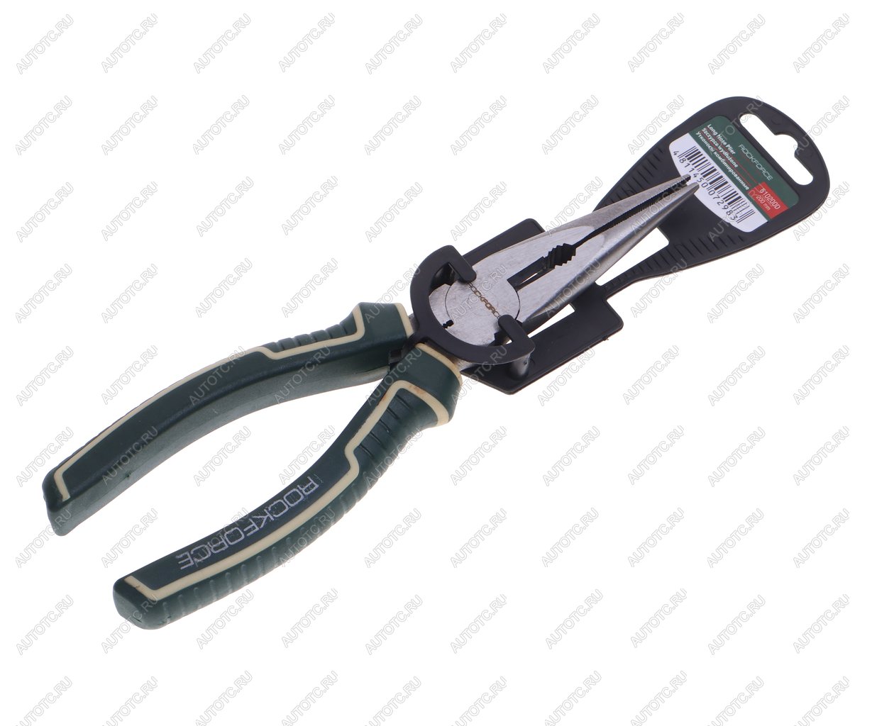 579 р. Тонкогубцы 200мм комбинированные с держателем ROCKFORCE ROCKFORCE rf-610200d  с доставкой в г. Пермь