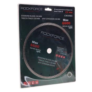 1 769 р. Круг отрезной по металлу 230x22мм в блистере ROCKFORCE ROCKFORCE rf-cw59985  с доставкой в г. Пермь. Увеличить фотографию 1