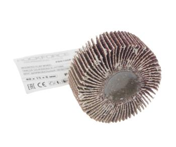 101 р. Круг шлифовальный лепестковый 40х15х6мм (№100) ROCKFORCE ROCKFORCE rf-fd6100р  с доставкой в г. Пермь. Увеличить фотографию 3