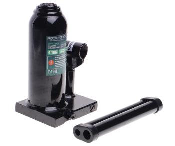 2 499 р. Домкрат бутылочный 4т 180-350мм с клапаном ROCKFORCE ROCKFORCE rf-t90404euro  с доставкой в г. Пермь. Увеличить фотографию 1