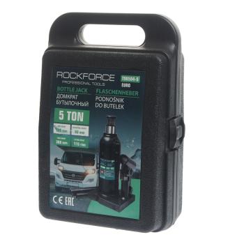 2 999 р. Домкрат бутылочный 5т 185-360мм с клапаном в кейсе ROCKFORCE ROCKFORCE rf-t90504s-euro  с доставкой в г. Пермь. Увеличить фотографию 3