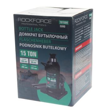 5 699 р. Домкрат бутылочный 15т 230-460мм с клапаном ROCKFORCE ROCKFORCE rf-t91504euro  с доставкой в г. Пермь. Увеличить фотографию 3