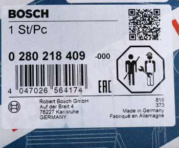 18 999 р. Датчик массового расхода воздуха LAND ROVER Range Rover (02-12) BOSCH BOSCH 0280218409 BOSCH 0280218409  с доставкой в г. Пермь. Увеличить фотографию 6