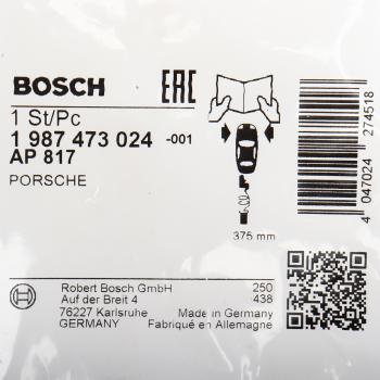 1 089 р. Датчик износа тормозных колодок PORSCHE 911 (05-) передний BOSCH BOSCH 1987473024 BOSCH 1987473024  с доставкой в г. Пермь. Увеличить фотографию 5